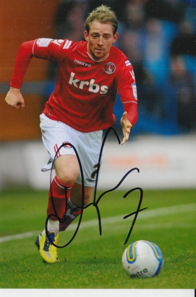 CHARLTON ATHLETIC HAND SIGNED DANNY GREEN 6X4 Photo Poster painting 1.