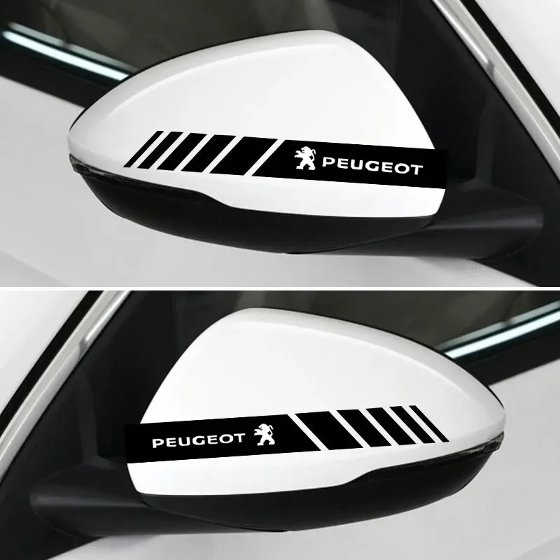 Car rearview mirror modification personalized decorative stickers