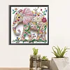 Elephant-Special Shaped Diamond Painting