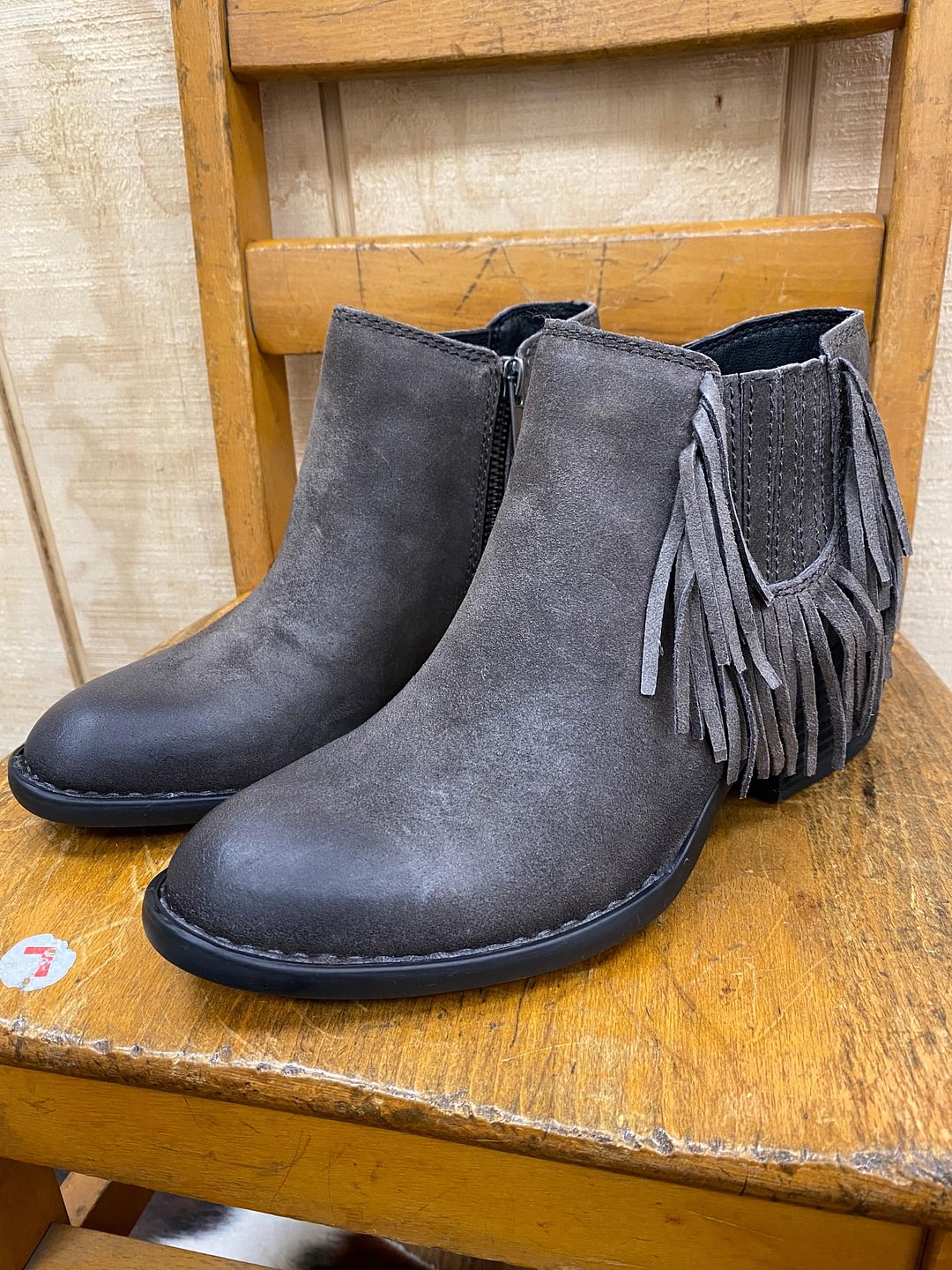 Born Women's Grey Danni Bootie BR0026522