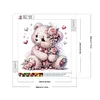 Heart Plush Bear - Crystal Rhinestone Diamond Painting