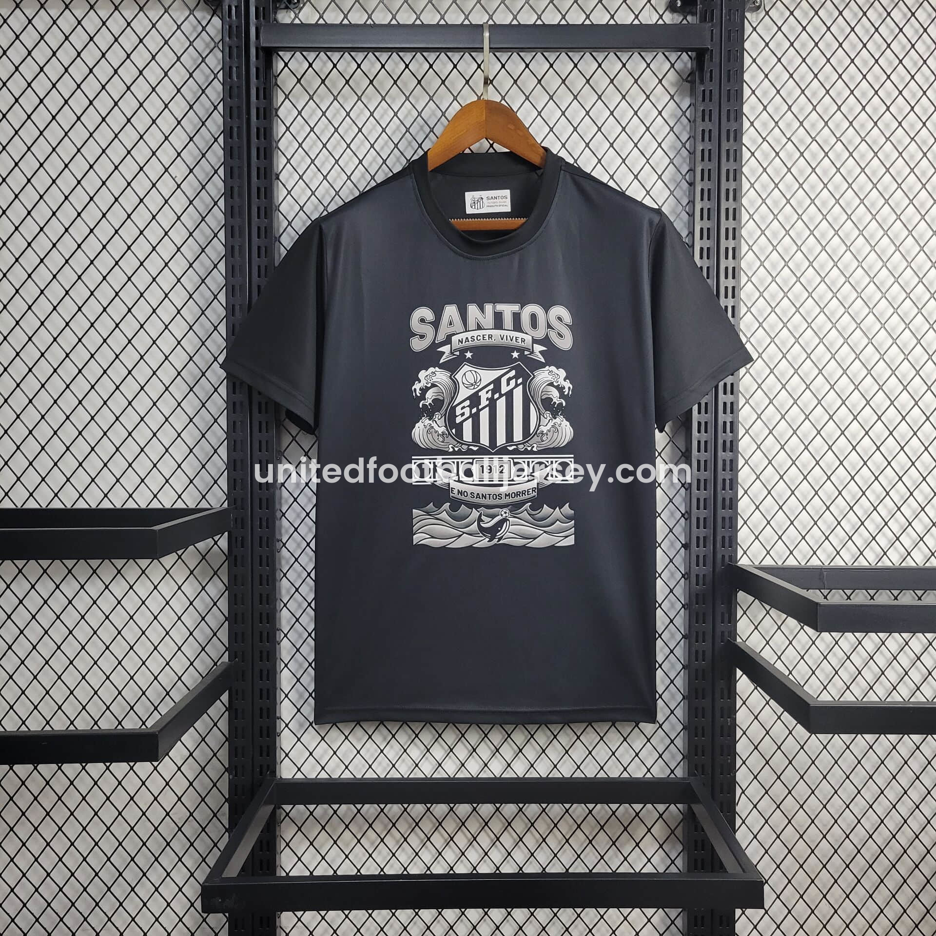 Santos 25-26 Black Special Edition T-shirts
