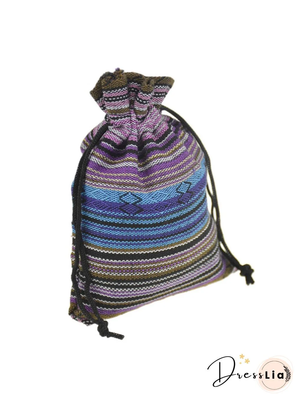 Ethnic Drawstring Storage Bag