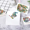 6pcs DIY Easter Diamond Painting Greeting Cards