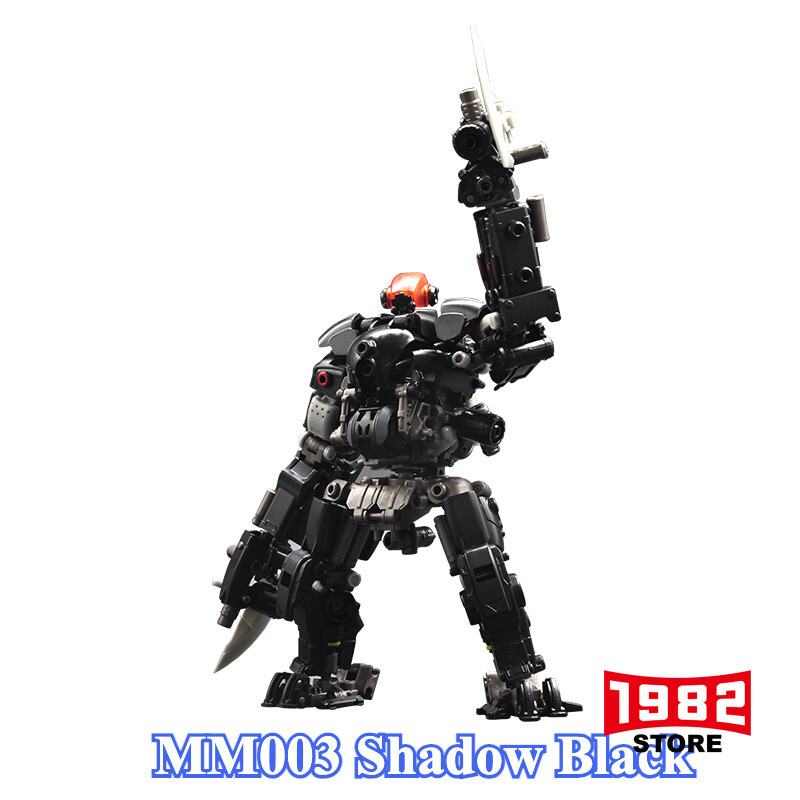 RIHIO MM003 Black VERMIN SLASHER 1/60 Mech Assembly Model Toy Action Figure Gift