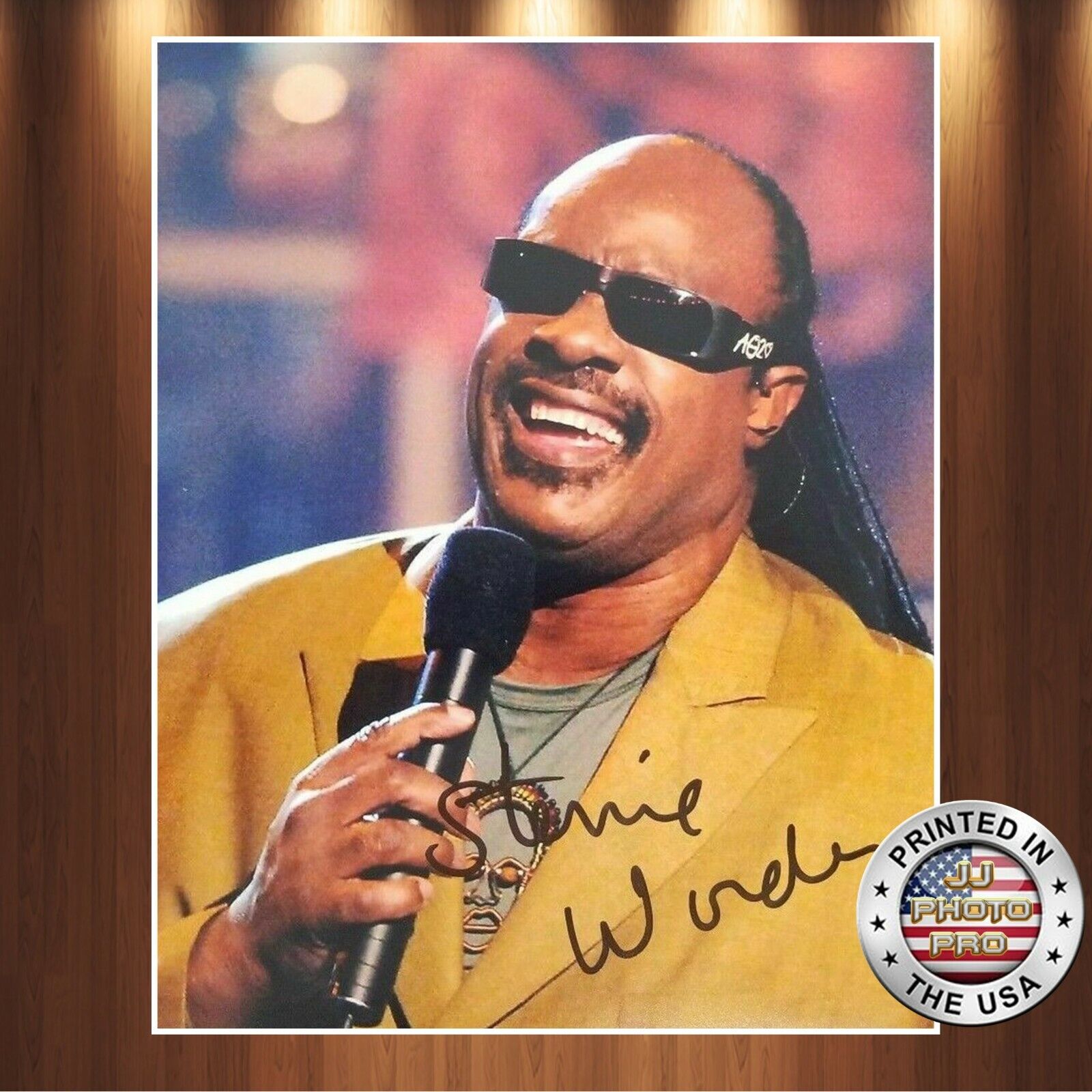 Stevie Wonder Autographed Signed 8x10 Photo Poster painting REPRINT