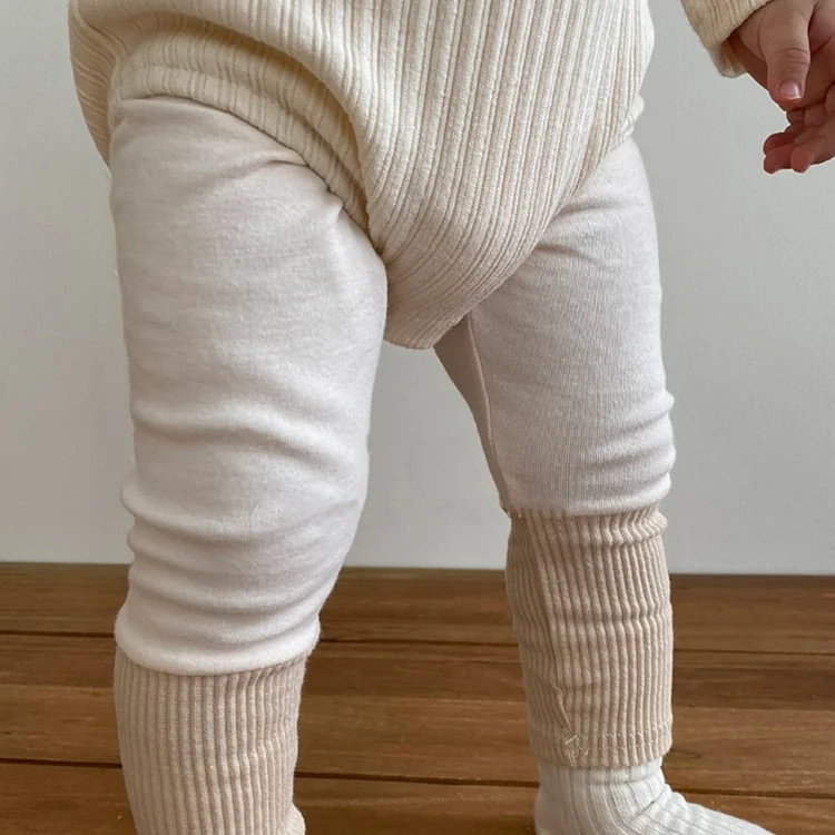 Baby Unisex Color Block Leggings