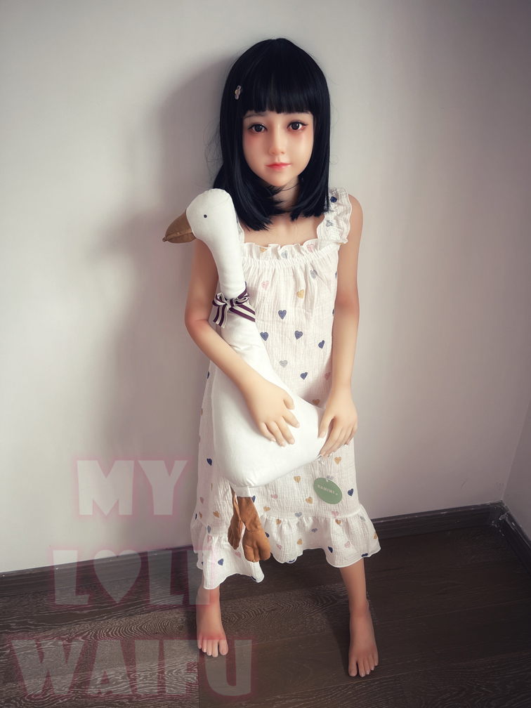 MYLOLIWAIFU 126cm Silicone Head Small Sex Doll Hatsuka Flat Chest 