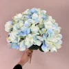 Artificial 5 Stems Silk Hydrangea Flower Bunch