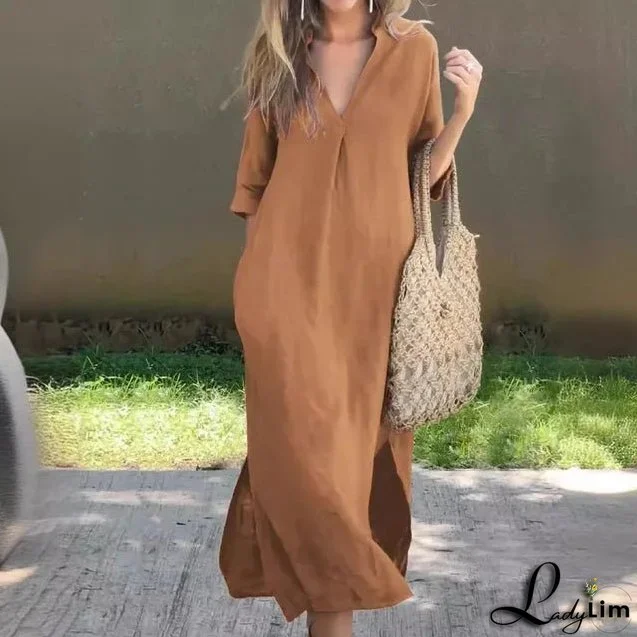 Sleek and breezy Dress