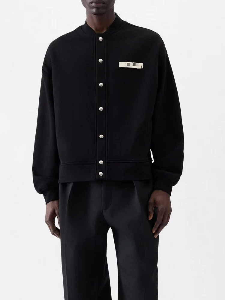 cardigan jacket button-up baseball jacket casual men's jacket