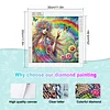 (Box Packaging)Diamond Painting-DIY Crystal Rhinestone Peace Girl
