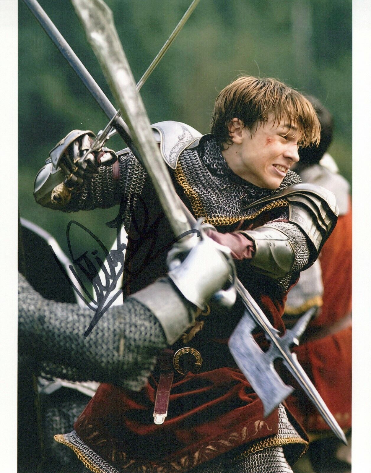 William Moseley The Chronicles Of Narnia autographed Photo Poster painting signed 8x10 #1 Peter