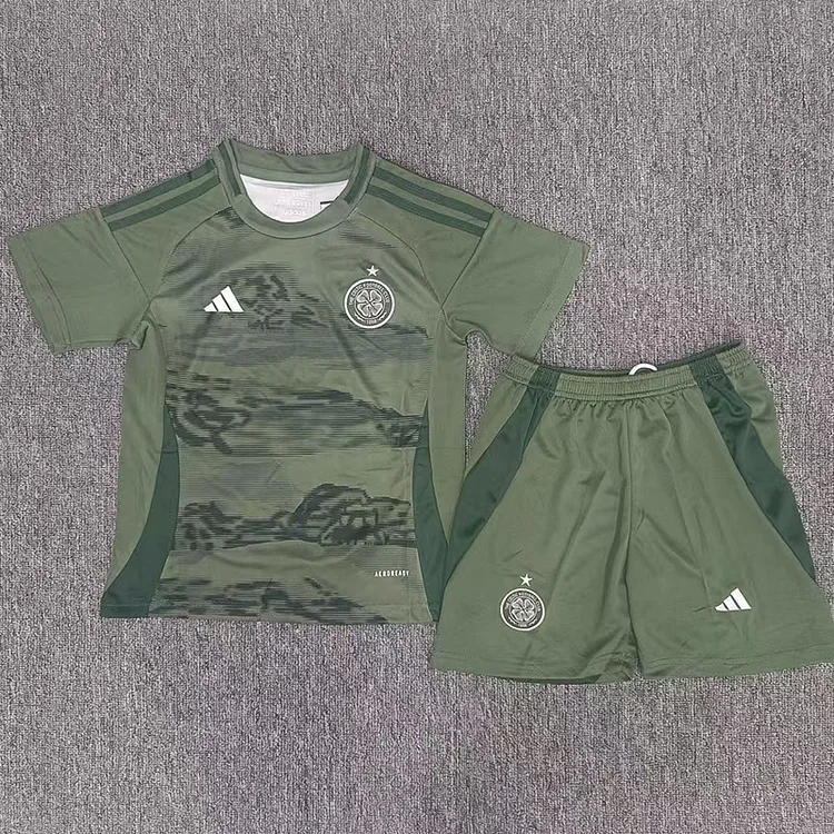 24-25 Celtics Second Away Football Jersey for Kids