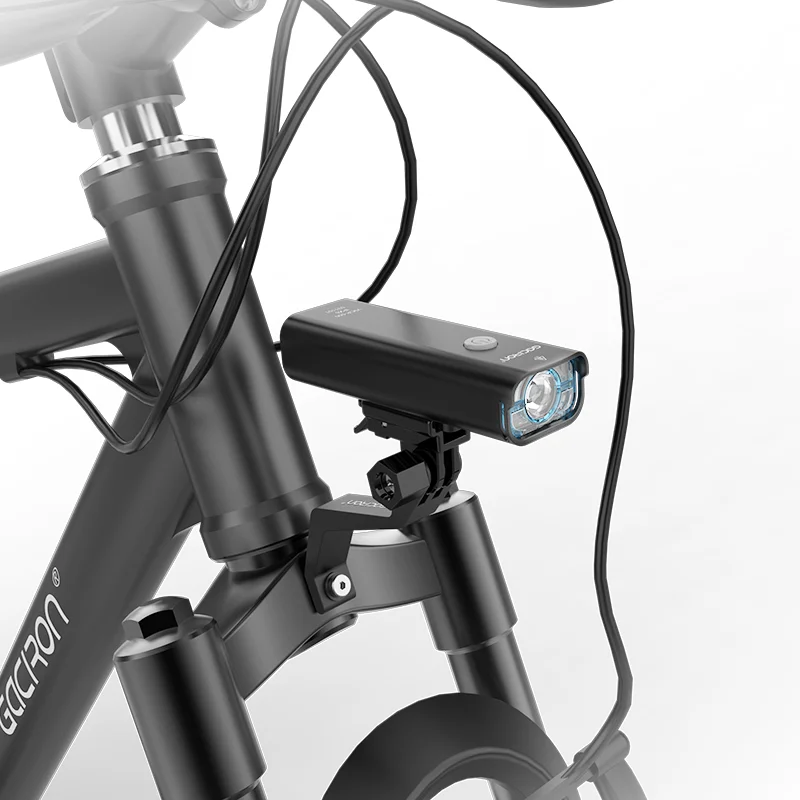 H21A Gaciron Folding Bicycle Bike Front Light Extender Mount Fork Light