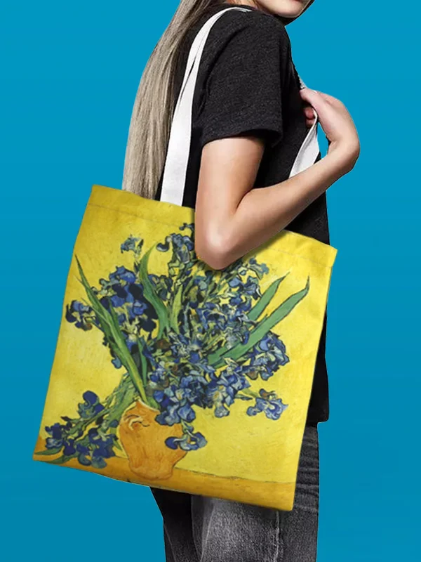 Van Gogh Oil Painting Canvas Shoulder Bag