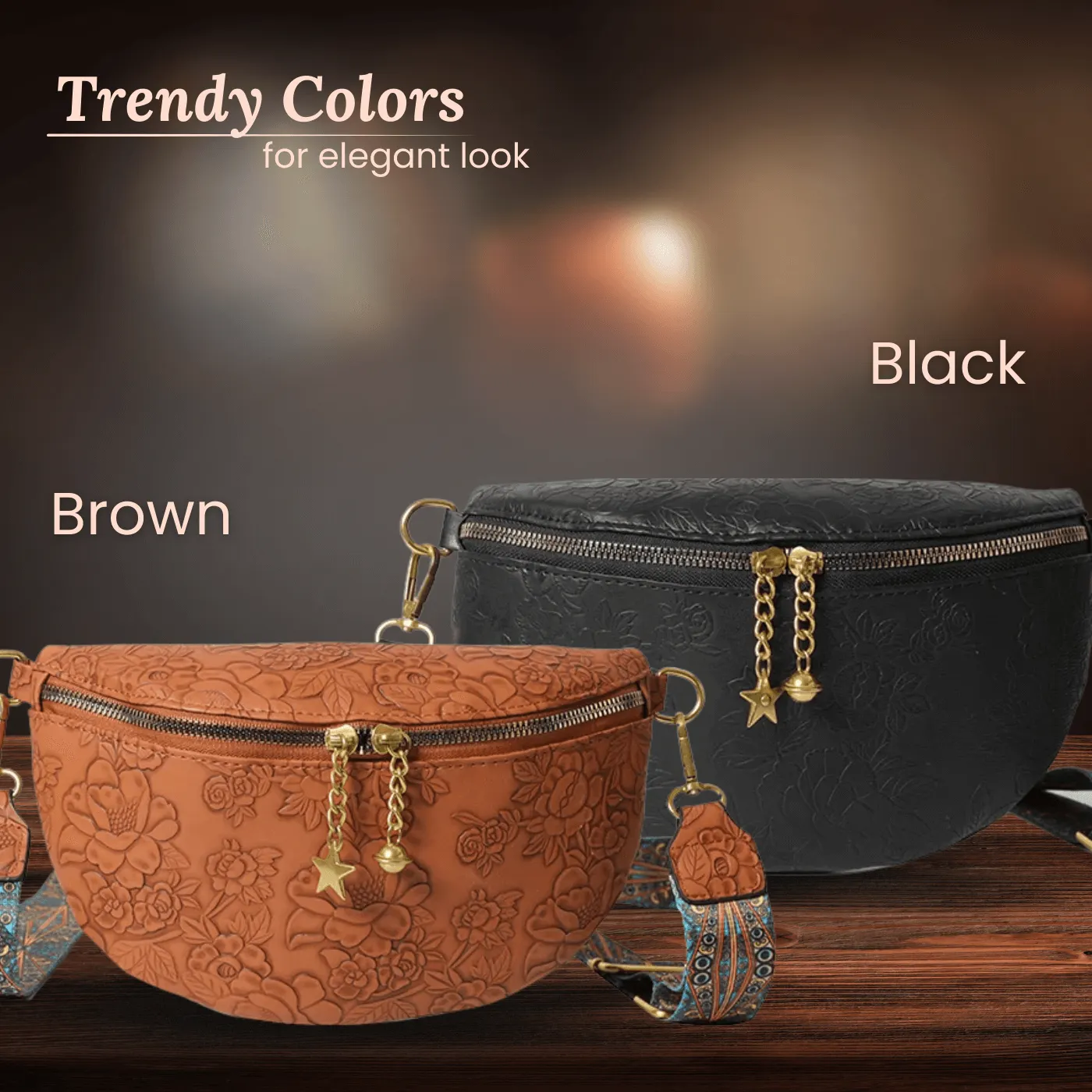 Closing Sale | Filomena&rsquo;s Embossed Charm | Crossbody Bag