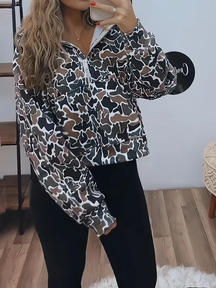Duck camo scuba hoodie