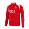 PSG 1/4 Zip Tracksuit 2025/26 Red