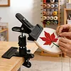 360-Degree Rotatable Embroidery Holder Adjustable Tableside Stitching Frames Clip Non-Slip Portable Metal Embroidery Clip Holder Suitable For Cross-Stitch Accessories
