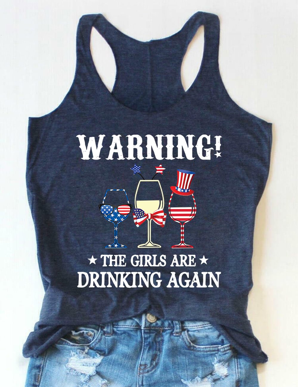 Warning! The Girls Are Drinking Again Tank