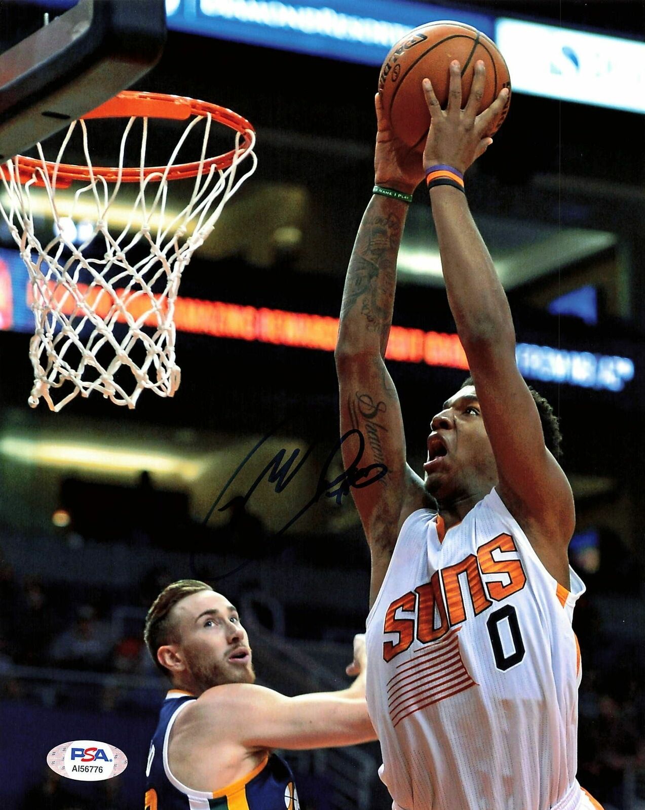 Marquese Chriss signed 8x10 Photo Poster painting PSA/DNA Phoenix Suns Autographed