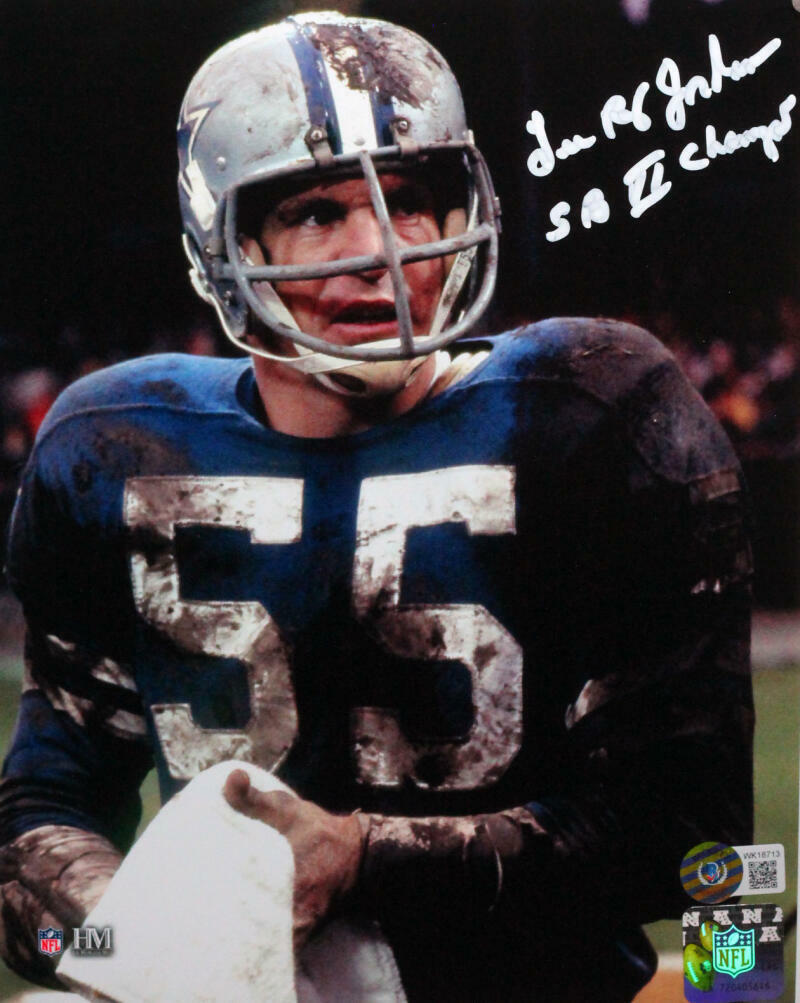 Lee Roy Jordan Autographed 8x10 Muddy Close Up HM Photo Poster painting w SBVI- Beckett W* White