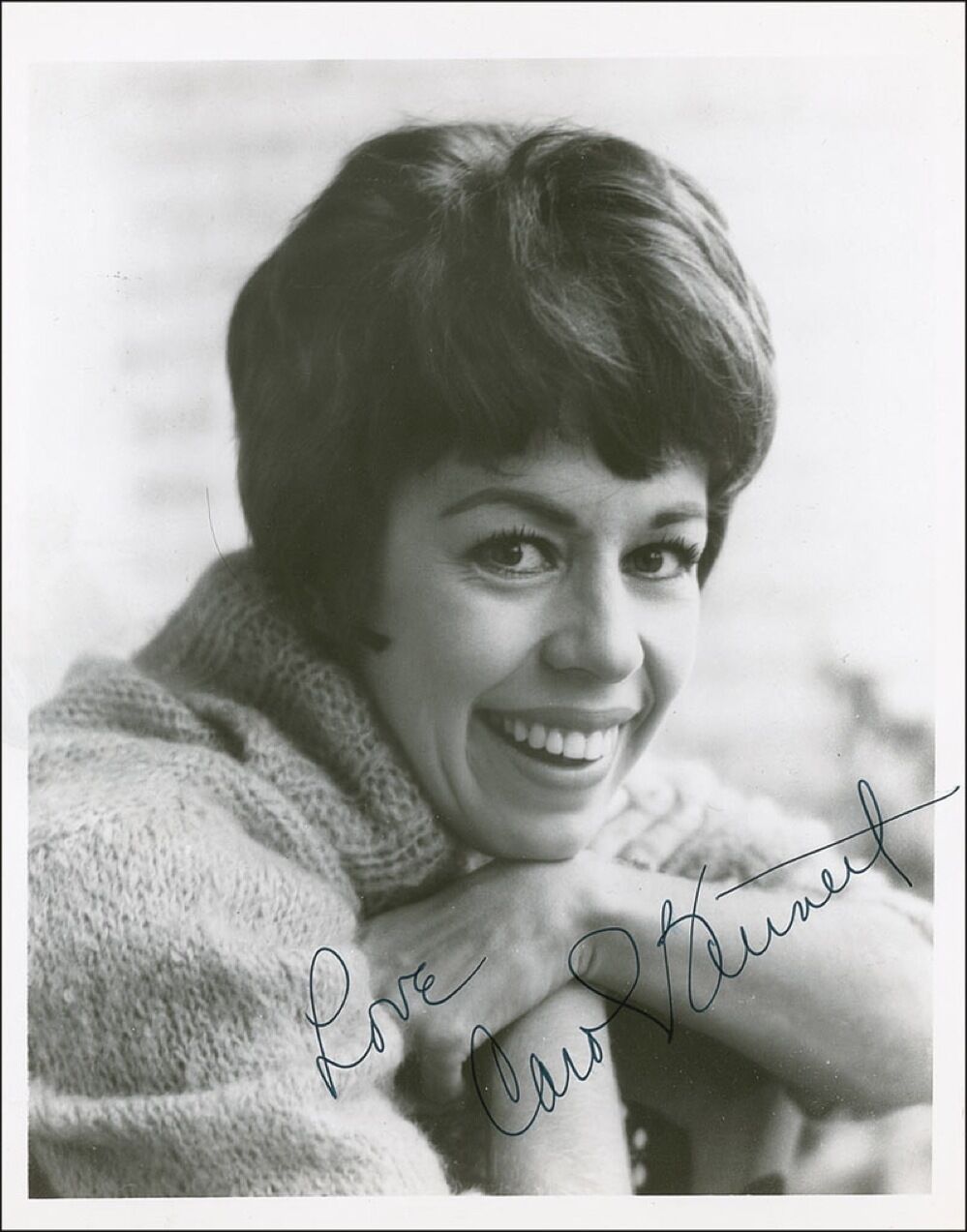 CAROL BURNETT Signed Photo Poster paintinggraph - TV & Film Star Actress - preprint