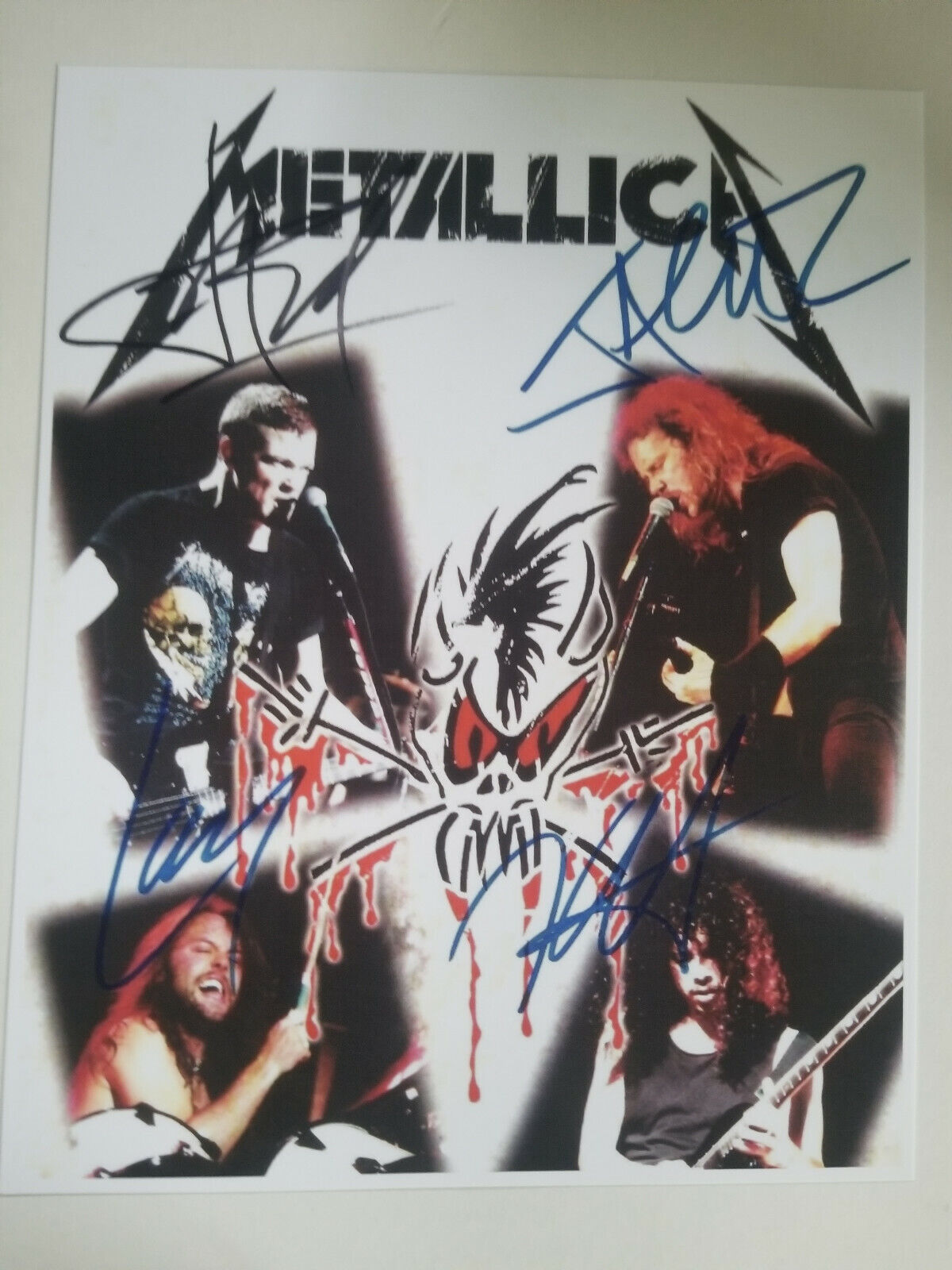 Metallica Signed 8x10 Photo Poster painting RP -  ShipN!!!