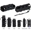 Molle Water Bottle Bag Fuel Bottle Bag for Hiking Cycling (with Shoulder Strap)