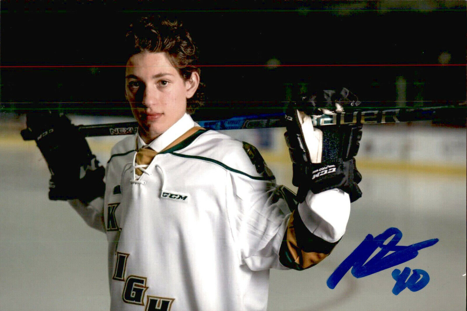 Antonio Stranges SIGNED autographed 4x6 Photo Poster painting LONDON KNIGHTS / DALLAS STARS