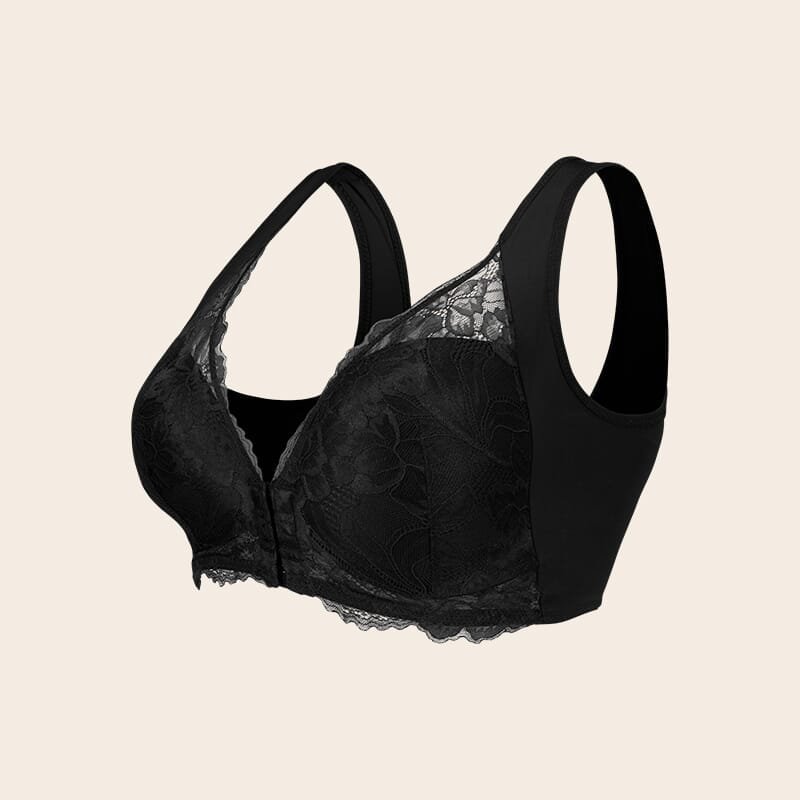 The Only No-Wire, Front-Opening Bra That Hides Side & Back Fat While ...