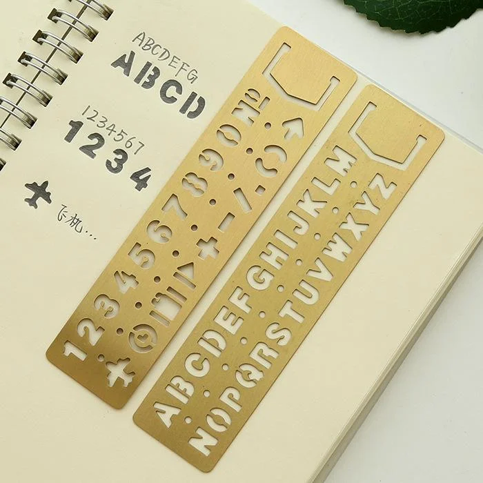 Letters, Numbers, Symbols Rulers-Himinee.com