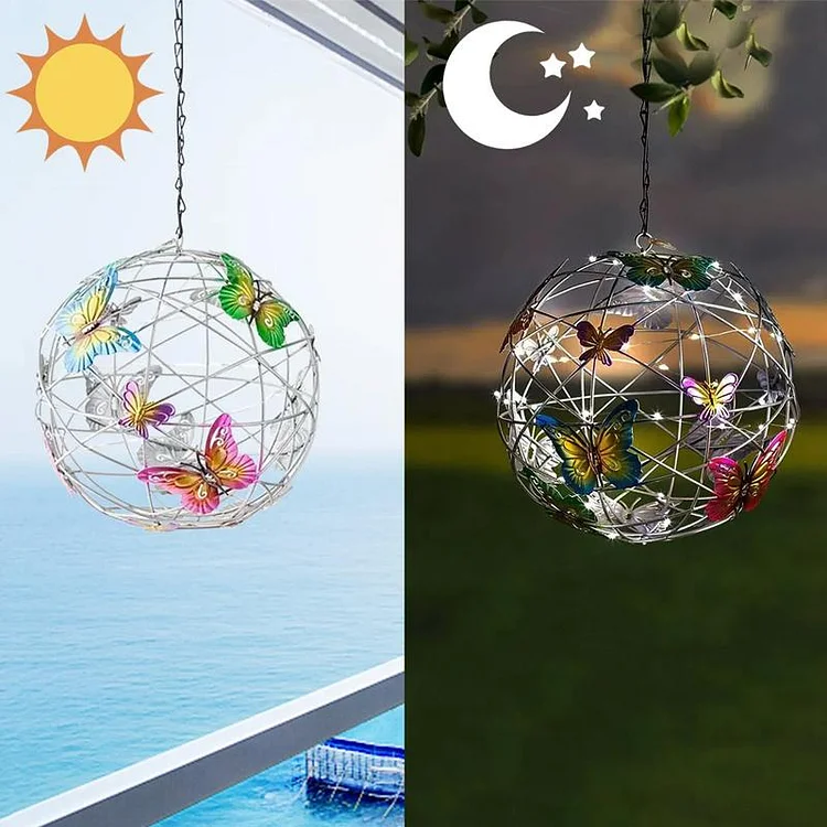 Outdoor Decorative Butterfly Solar Light - tree - Codlins