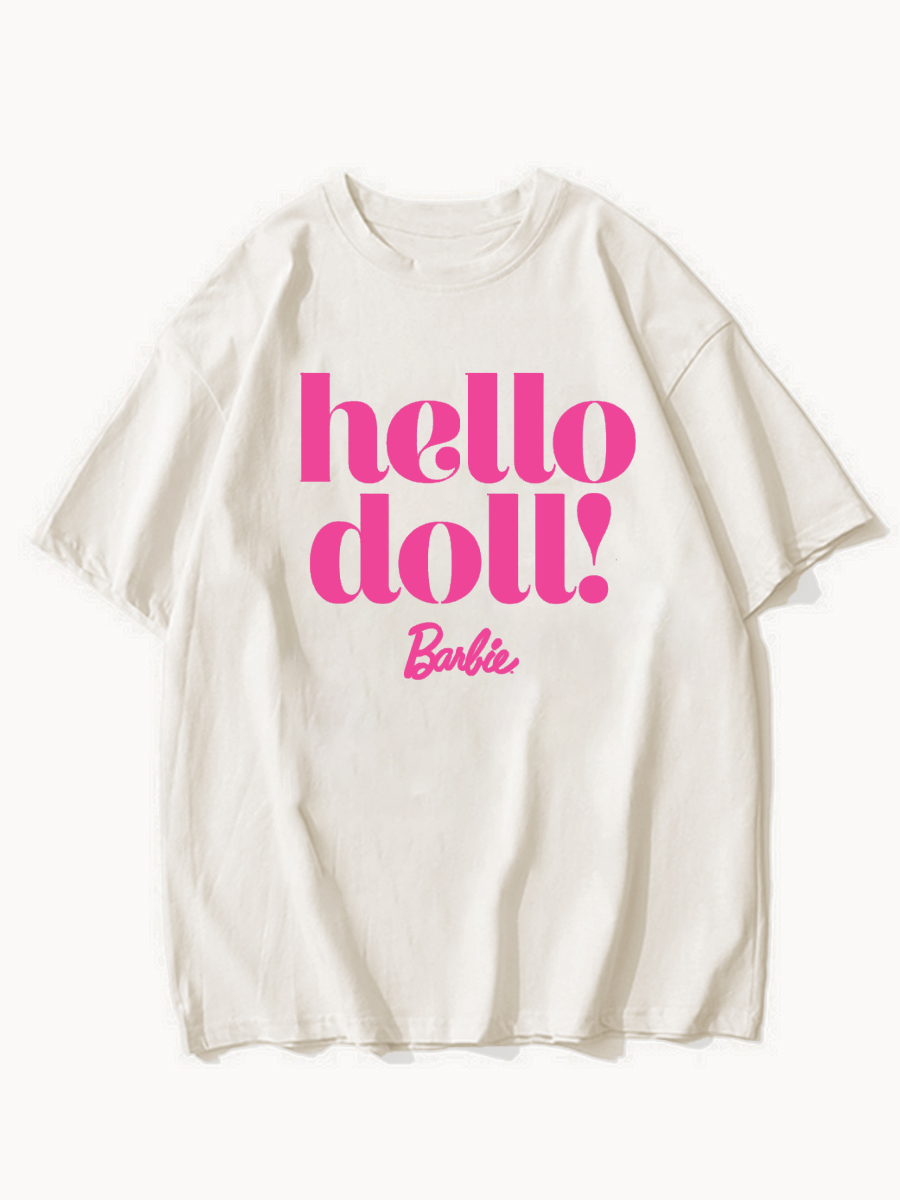 Oversized Vintage Hello Doll Barbie T-Shirt ctolen