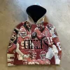 Vintage Rugby Tapestry Hoodie