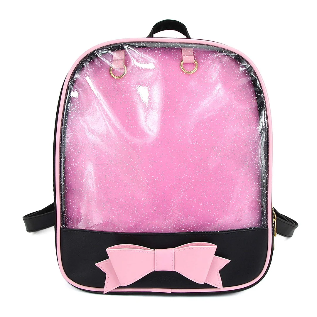 SteamedBun Ita Bag Candy Backpack Bowknot Kawaii Window Bag