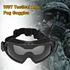 Anti-Fog Goggles Scratch-resistant Motorcycle Goggles Eye Protection for Hunting