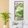 Four Seasons In Jiangnan-Spring-11CT Stamped Cross Stitch 50*115cm/19.69*45.28in(Big Size)