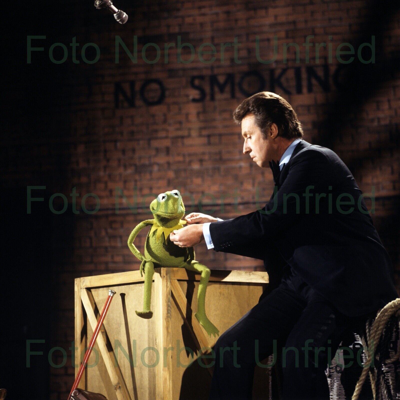 Peter Alexander - Kermit Photo Poster painting 13 X 13 CM (Picture 101