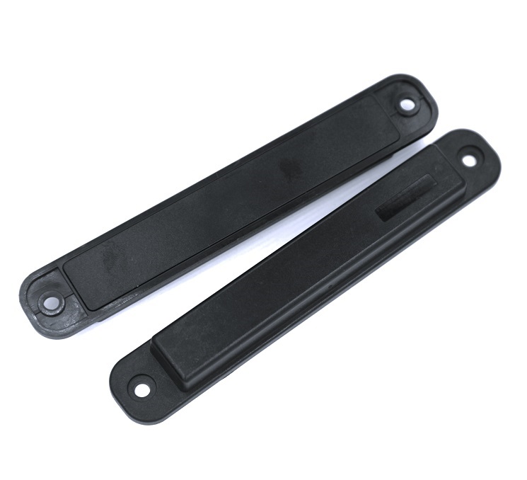 Special design widely used mid-long strip anti-metal tag for outdoor power equipment