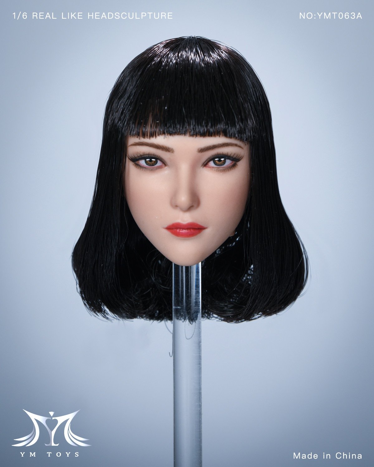 IN-Stock 1/6 YMTOYS YMT063 Wan'er Female head sculpt-shopify