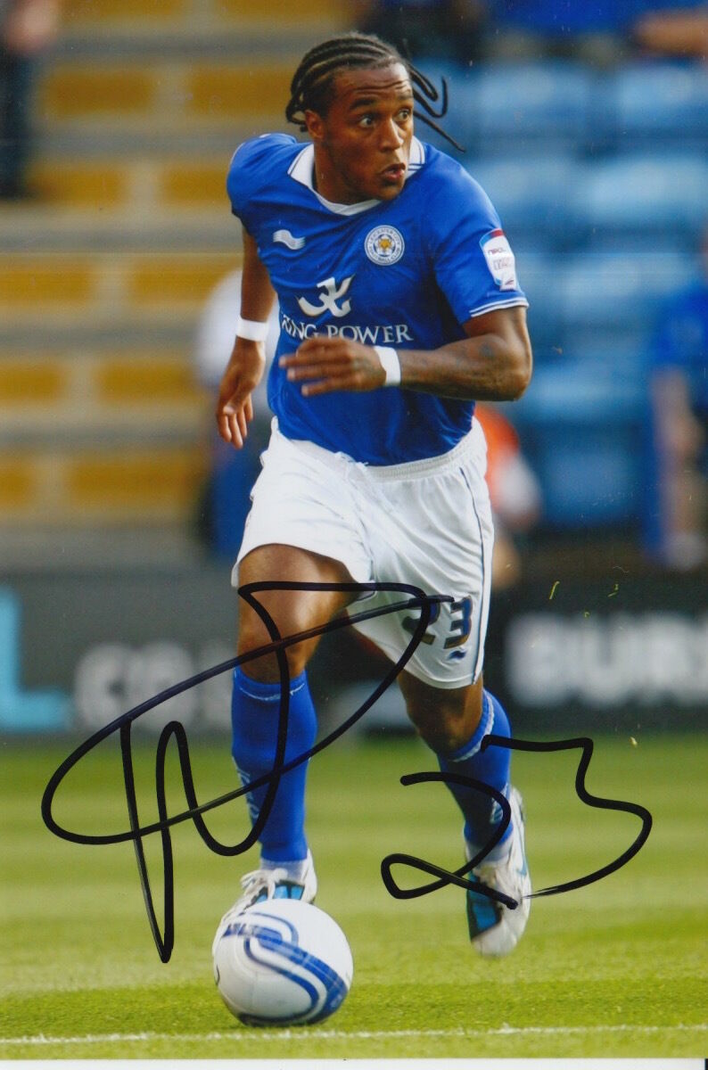 LEICESTER CITY HAND SIGNED NEIL DANNS 6X4 Photo Poster painting 1.