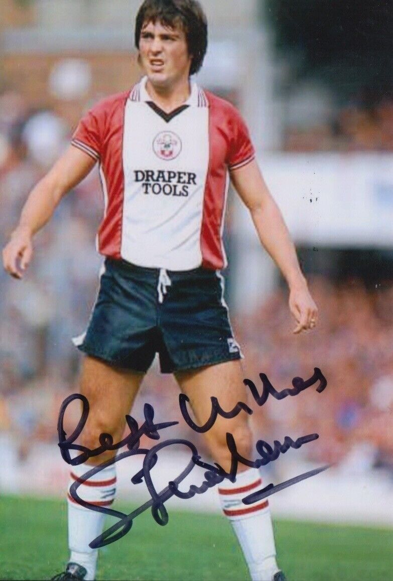 STEVE MORAN HAND SIGNED 6X4 Photo Poster painting SOUTHAMPTON FOOTBALL AUTOGRAPH 5