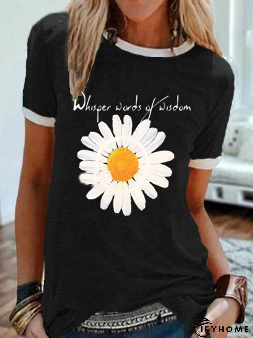 Casual Short Sleeve T-shirt | IFYHOME