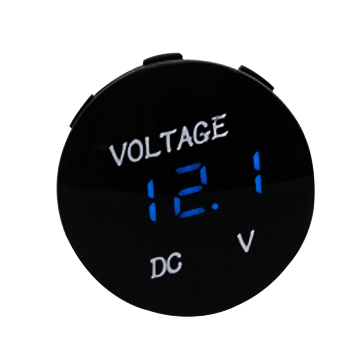 

LED Digital Voltmeter Voltage Meter for 12V-24V Car Auto Marine Motorcycle, Dark blue, 501 Original