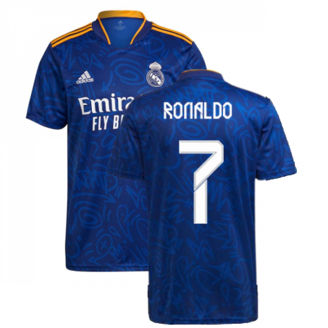 Maillot Real Madrid Cristiano Ronaldo 7 Extérieur 2021/22