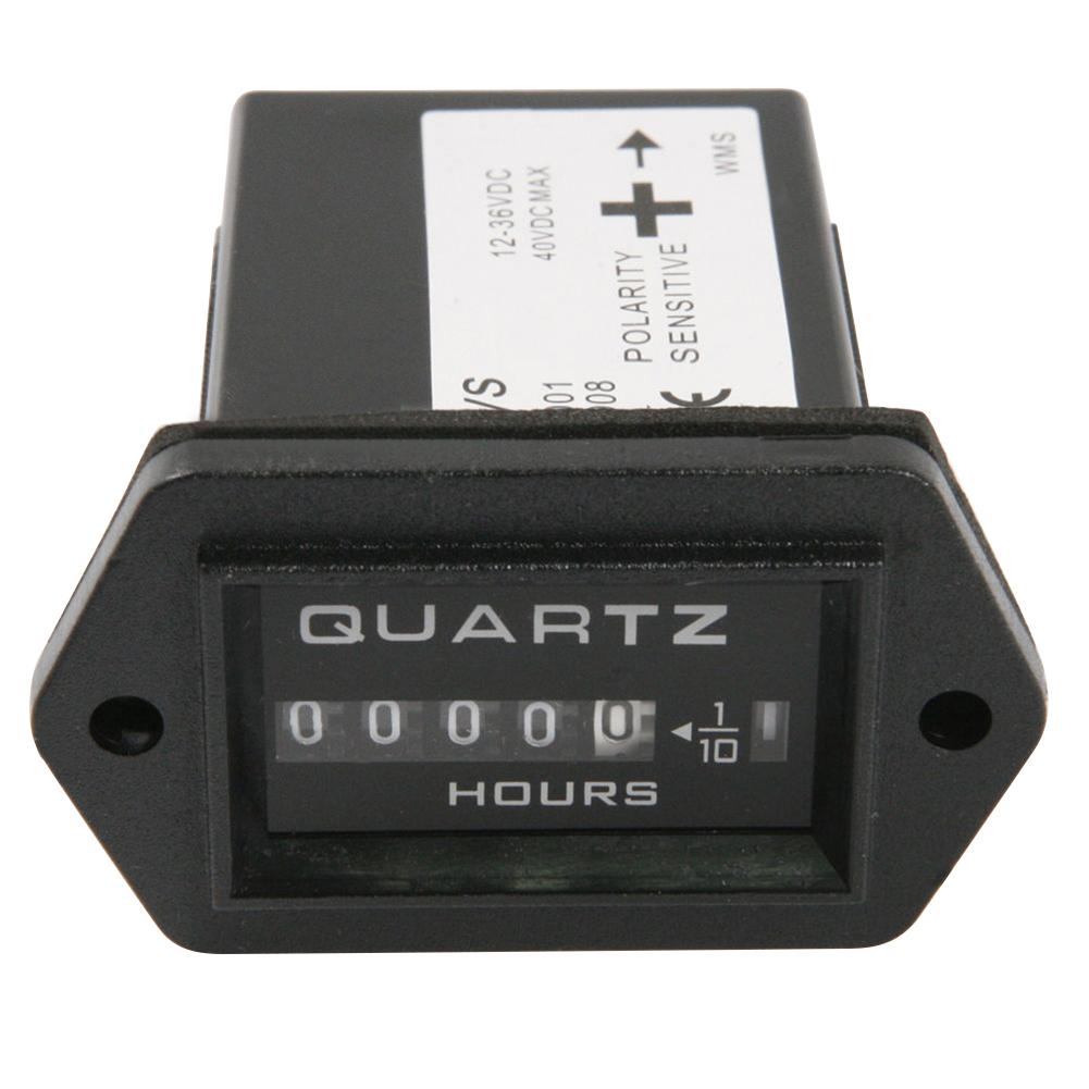 

DC12-36V Digital Engine Hour Meter Timer for Marine Boat Lawn Truck Tractor, 501 Original