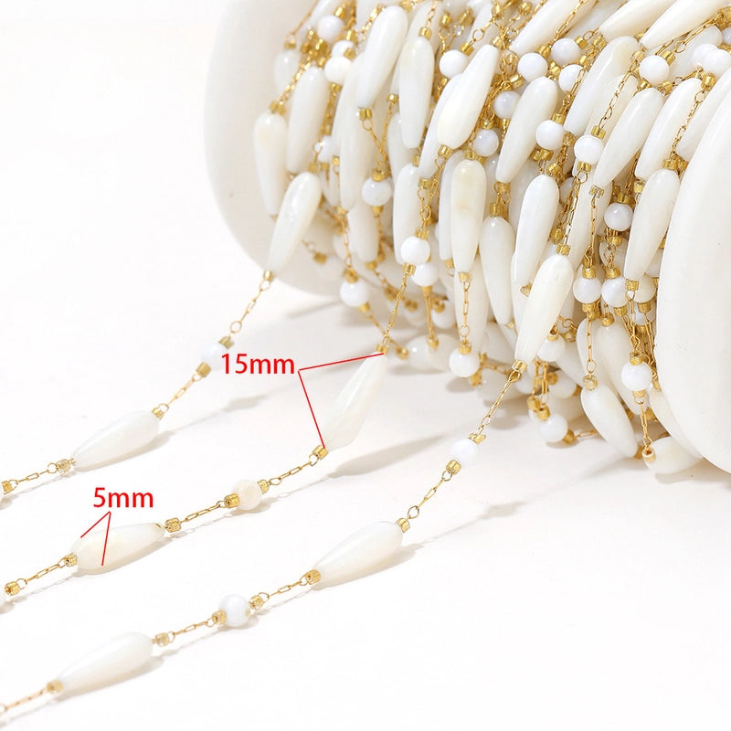 1 Piece 304 Stainless Steel 1 M Jewelry Accessories Chain