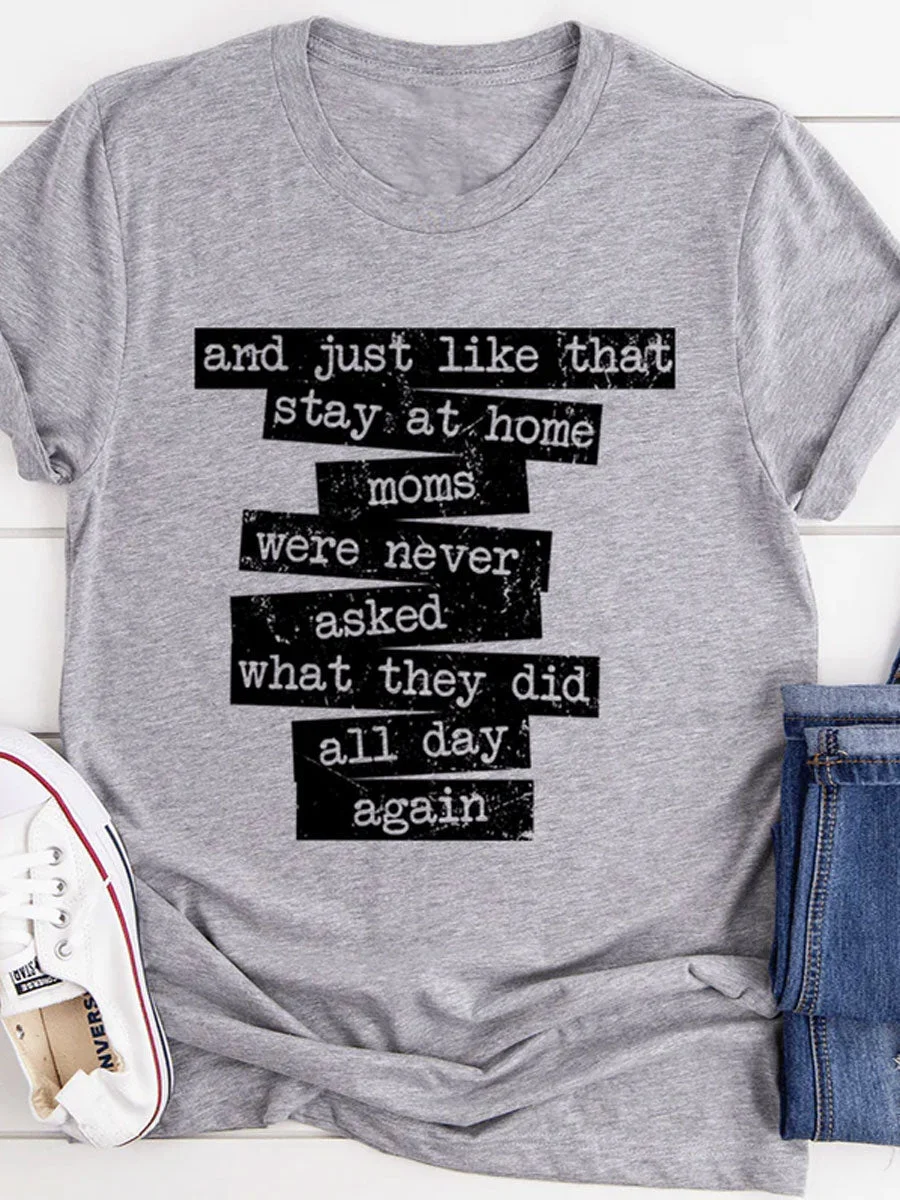 Stay At Home Mom T-shirt